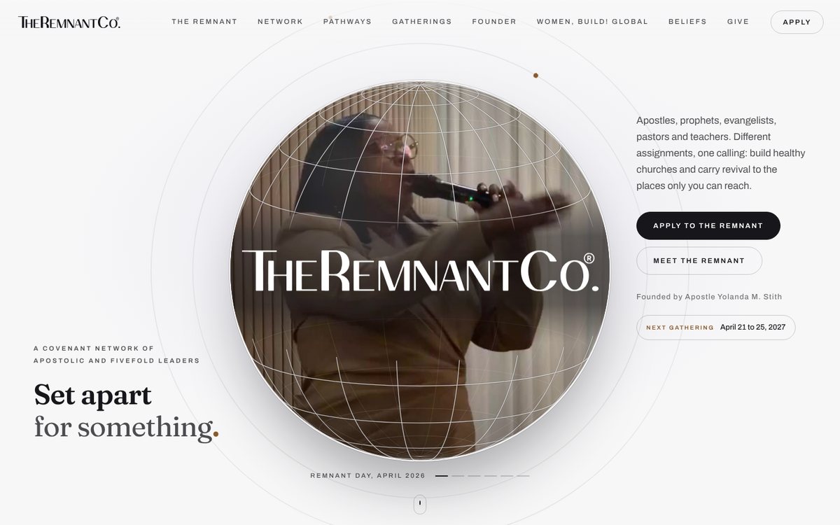 TheRemnantCo website